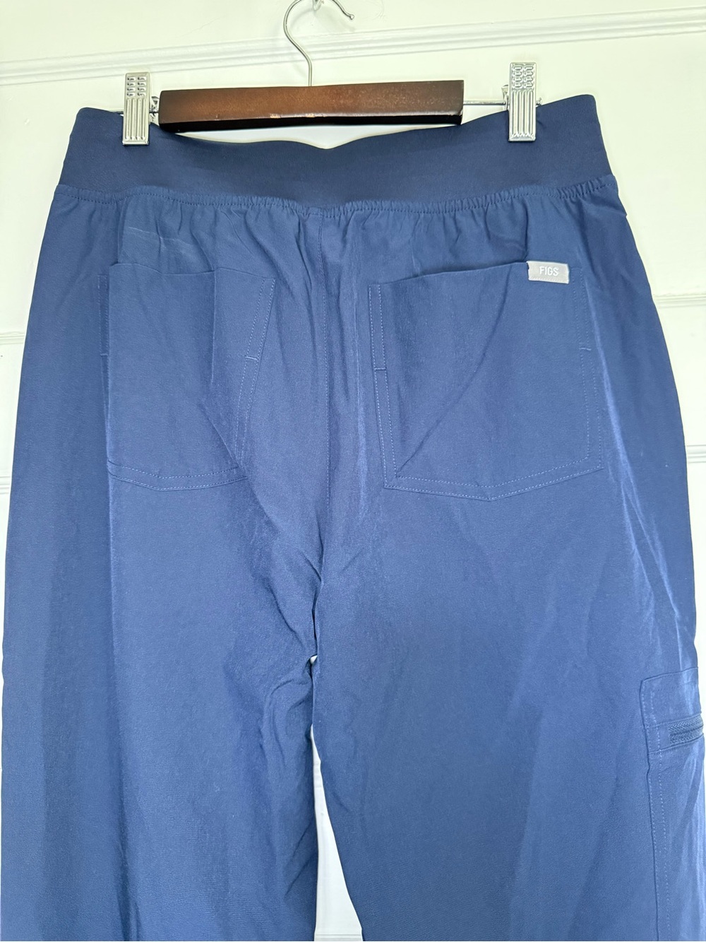 Figs Zamora Lined Navy Blue Women's Jogger Scrub Pants Technical Collection Sz S - Picture 9 of 13